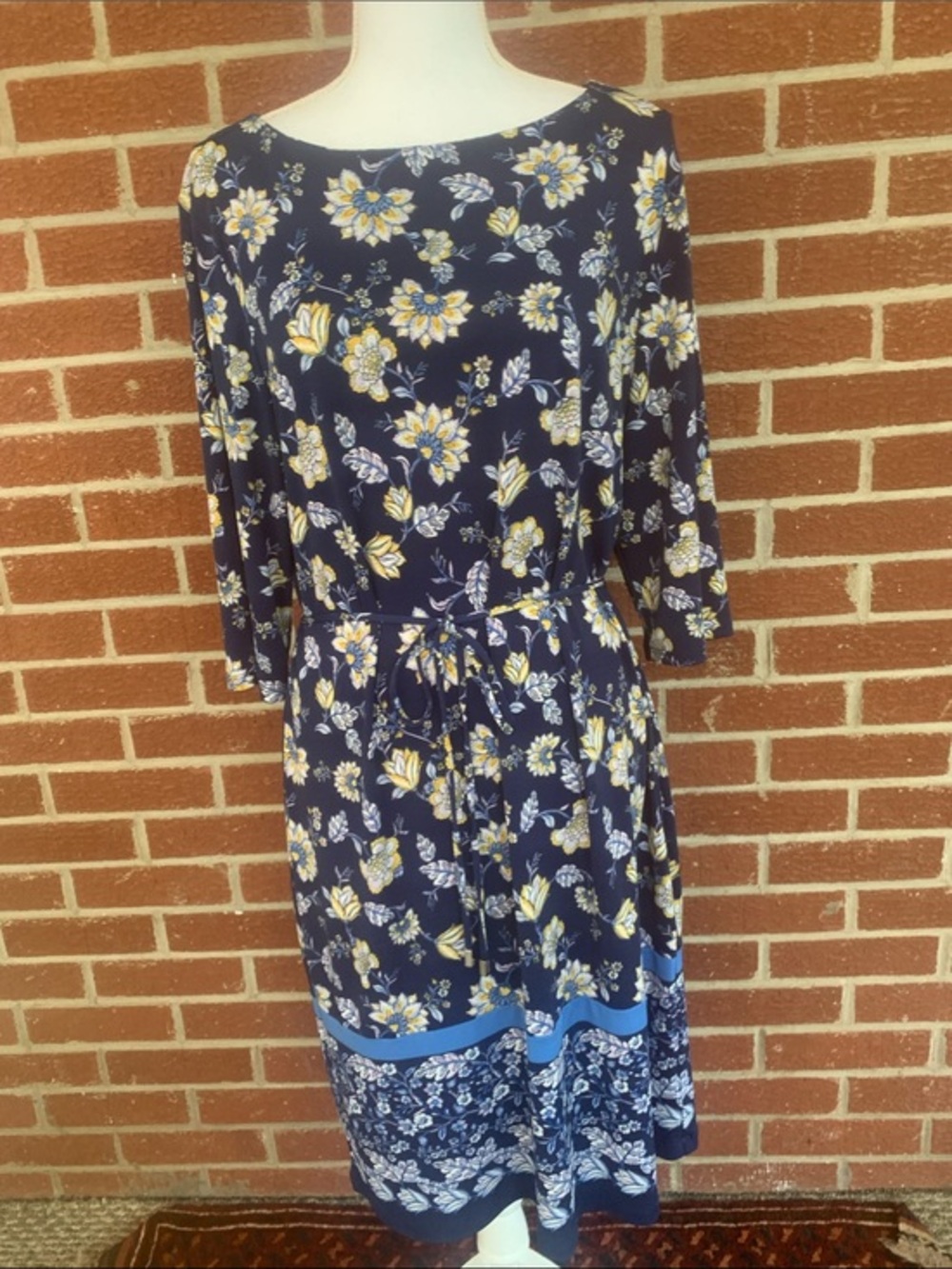 Liz Claiborne navy dress